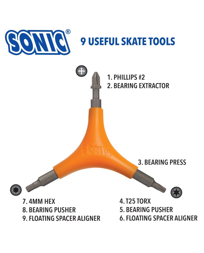 SONIC® - PRO TOOL + ORANGE - 7
