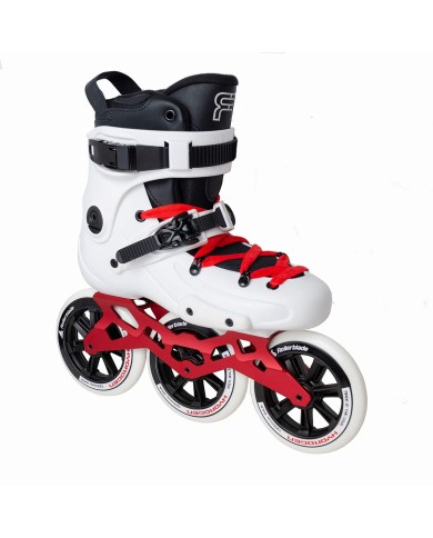 FR SKATES - FR1 3WD 125  WHITE CUSTOM - 3 FR SKATES - FR1 3WD 125  WHITE CUSTOM - 3