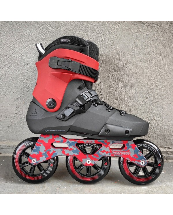 ROLLERBLADE - TWISTER XT 110 3WD BLACK/RED 2022 CUSTOM - 2