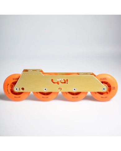 YOYOSKATE - SAGO PLUS GOLD FRAMES YOYO 90mm PACK - 1 YOYOSKATE - SAGO PLUS GOLD FRAMES YOYO 90mm PACK - 1