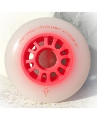 FLYING EAGLE - SWEET WHEELS ICE CREAM RED 90mm. SOFT - 1 FLYING EAGLE - SWEET WHEELS ICE CREAM RED 90mm. SOFT - 1