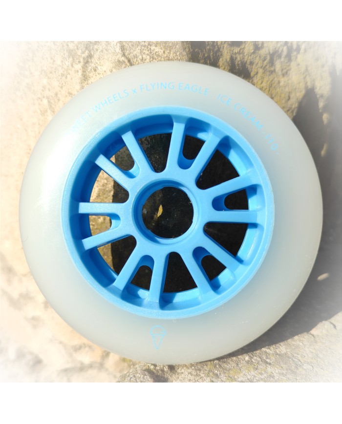 FLYING EAGLE - SWEET WHEELS ICE CREAM BLUE 110mm. SOFT - 1