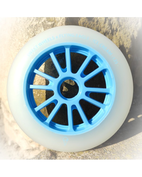 FLYING EAGLE - SWEET WHEELS ICE CREAM BLUE 125mm. SOFT - 1