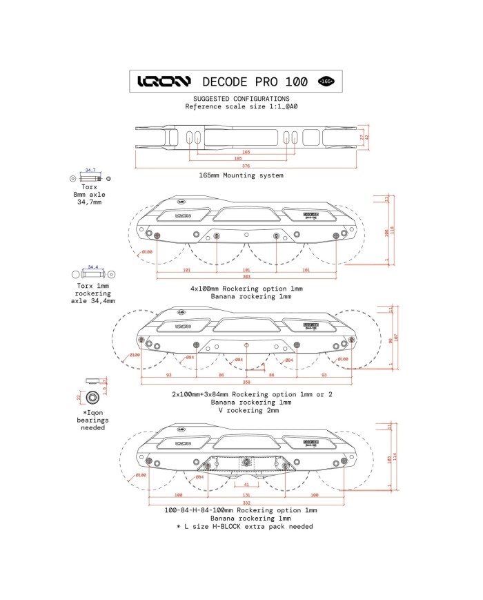IQON - CL DECODE PRO 100 BLUE COMBO - 8