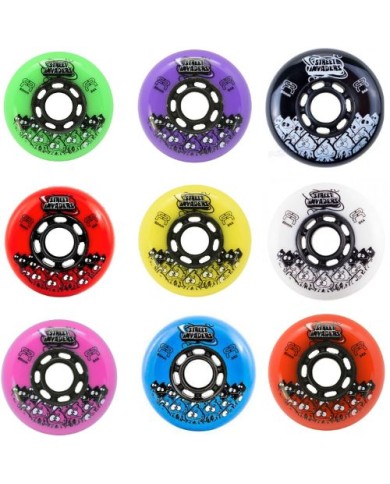 FR SKATES  - STREET INVADERS 68/72/76/80/84mm. 84A FR SKATES  - STREET INVADERS 68/72/76/80/84mm. 84A