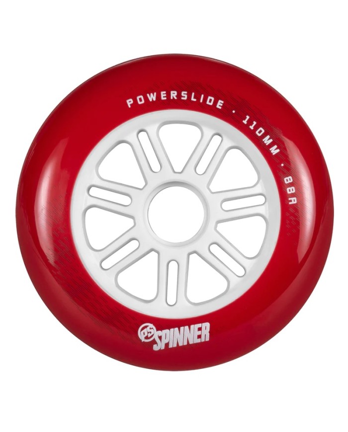 POWERSLIDE - SPINNER ROJO 100/110mm. 88A POWERSLIDE - SPINNER ROJO 100/110mm. 88A