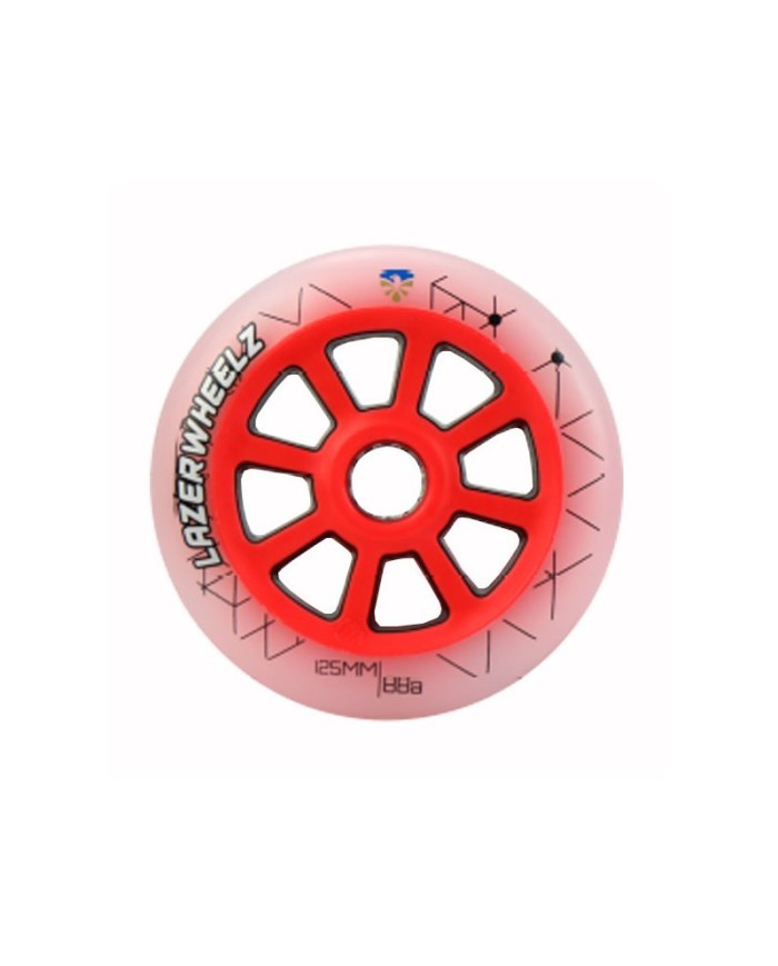 FLYING EAGLE - LAZERWHEELZ LED RED 125mm 88A - 4 FLYING EAGLE - LAZERWHEELZ LED RED 125mm 88A - 4