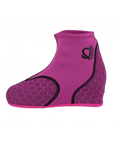 QSKATE - NEOPRENE SKATE BOOT COVER PINK QSKATE - NEOPRENE SKATE BOOT COVER PINK