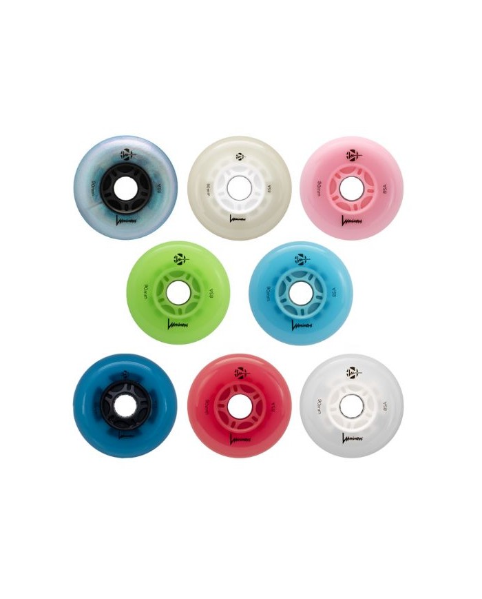 FR SKATES - LUMINOUS 90mm / 85A