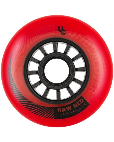 UNDERCOVER - RAW RED 90mm 85A UNDERCOVER - RAW RED 90mm 85A