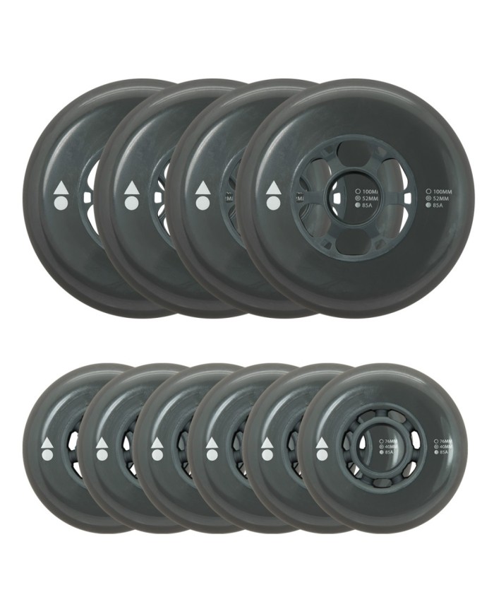 WIZARD - ADVANCED WHEELS 100/76mm 85A