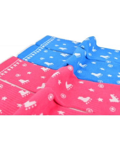 MICRO - BLUE / PINK SOCKS MICRO - BLUE / PINK SOCKS