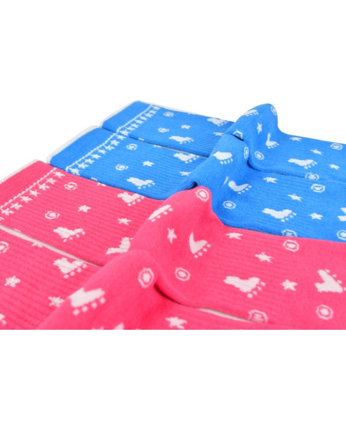 MICRO - BLUE / PINK SOCKS MICRO - BLUE / PINK SOCKS
