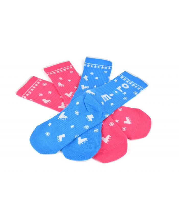 MICRO - BLUE / PINK SOCKS MICRO - BLUE / PINK SOCKS