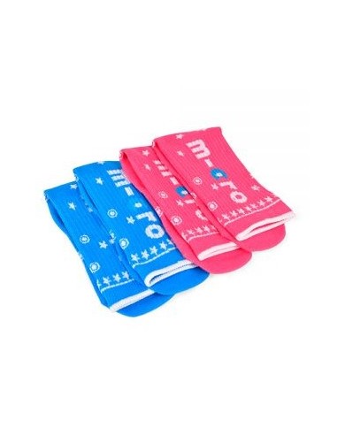 MICRO - CALCETINES NIÑO AZUL / ROSA MICRO - CALCETINES NIÑO AZUL / ROSA
