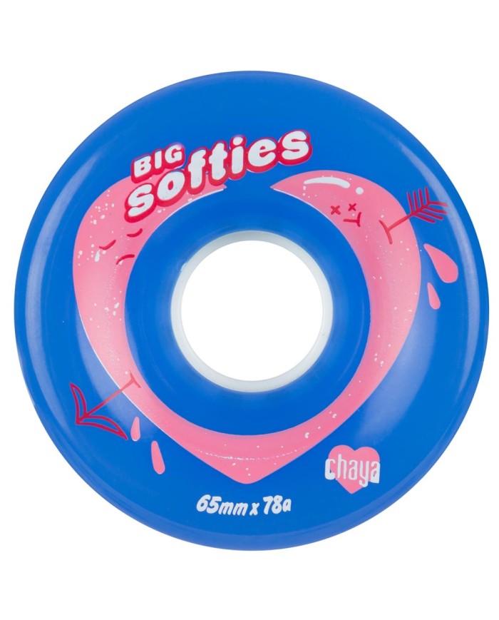 CHAYA - BIG SOFTIE`S CLEAR BLUE 65mm 78A