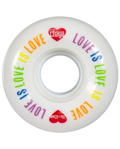 CHAYA - LOVE IS LOVE 62mm 78A CHAYA - LOVE IS LOVE 62mm 78A