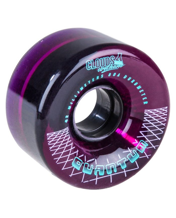 ROOKIE - CLOUDS URETHANE WHEELS - QUANTUM 62mm 80A PURPLE ROOKIE - CLOUDS URETHANE WHEELS - QUANTUM 62mm 80A PURPLE