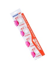 FR SKATES - SLIDERS WHEELS 100mm/110mm 90A WHITE/BLUE x6