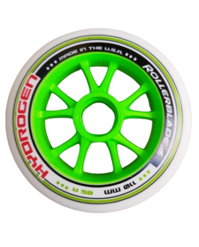 ROLLERBLADE - HYDROGEN 110mm 85A GREEN ROLLERBLADE - HYDROGEN 110mm 85A GREEN