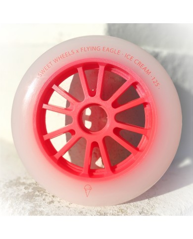 FLYING EAGLE - SWEET WHEELS ICE CREAM RED 125mm. SOFT FLYING EAGLE - SWEET WHEELS ICE CREAM RED 125mm. SOFT