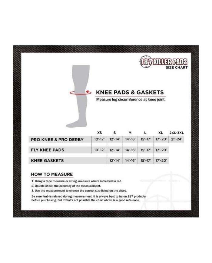187 KILLER PADS - FLY KNEE PAD
