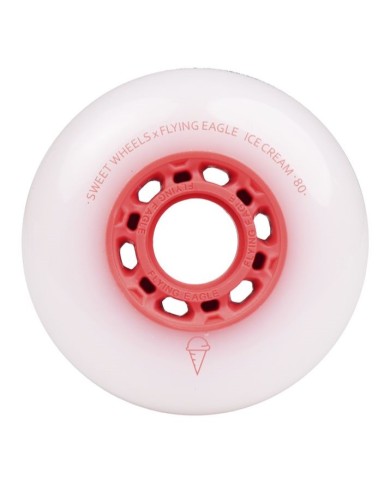 FLYING EAGLE - SWEET WHEELS ICE CREAM RED 76/80mm FLYING EAGLE - SWEET WHEELS ICE CREAM RED 76/80mm
