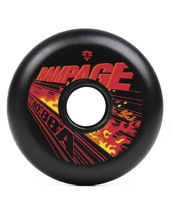 FLYING EAGLE - RAMPAGE WHEELS BLACK 76/80mm 88A