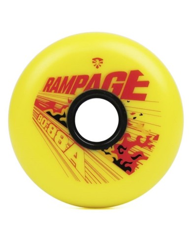 FLYING EAGLE - RAMPAGE WHEELS YELLOW 76/80mm 88A FLYING EAGLE - RAMPAGE WHEELS YELLOW 76/80mm 88A