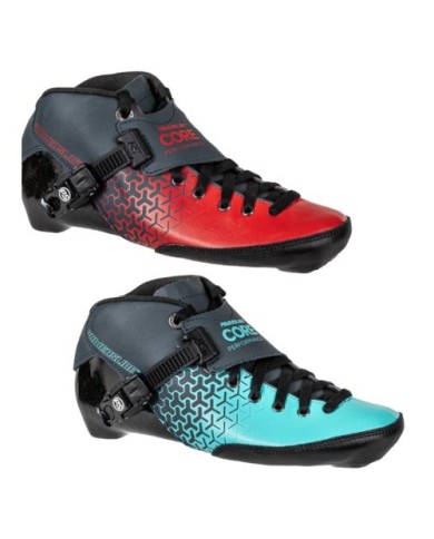 POWERSLIDE - CORE PERFORMANCE BOOT TEAL/RED POWERSLIDE - CORE PERFORMANCE BOOT TEAL/RED