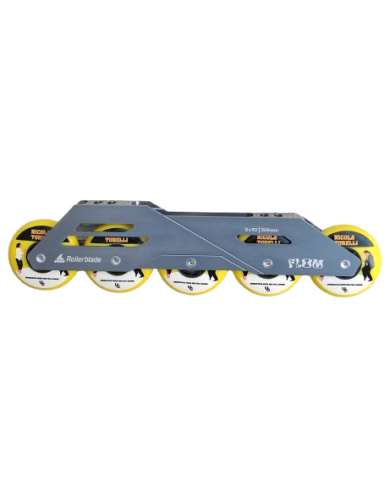 ROLLERBLADE - FLOW FRAME NICOLA TORELLI WHEELS 80mm/86A ROLLERBLADE - FLOW FRAME NICOLA TORELLI WHEELS 80mm/86A