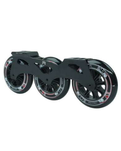 FR SKATES - X2 BLACK FRAME 3x110 / 232mm FR SKATES - X2 BLACK FRAME 3x110 / 232mm