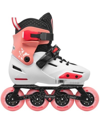 ROLLERBLADE - APEX G JUNIOR PLATINO/CORALLO