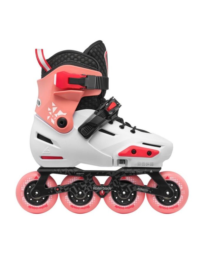 ROLLERBLADE - APEX G JUNIOR PLATINO/CORALLO