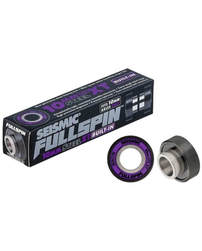 SEISMIC -  10mm. FULLSPIN STEEL XT BUILT-INN