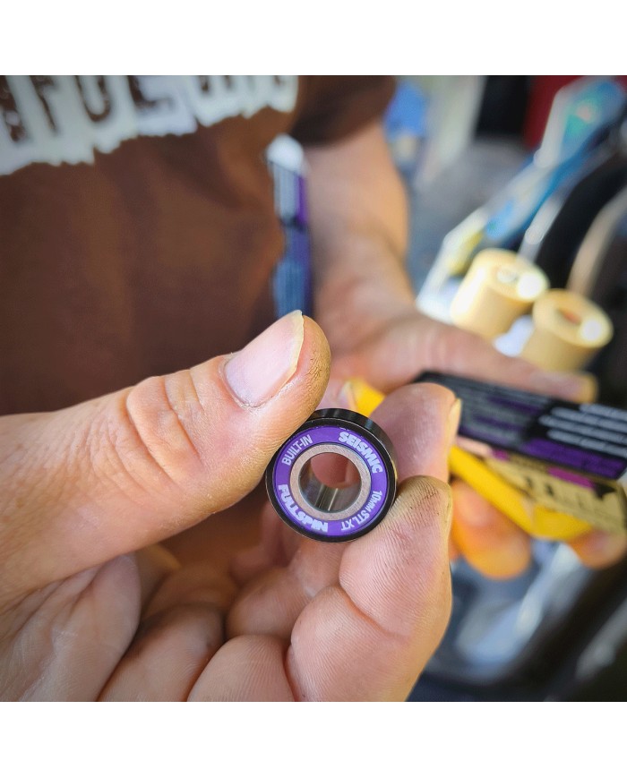 SEISMIC -  10mm. FULLSPIN STEEL XT BUILT-INN