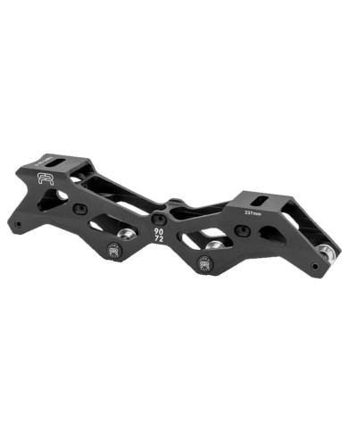 FR SKATES - FREESTYLE FRAMES - BLACK