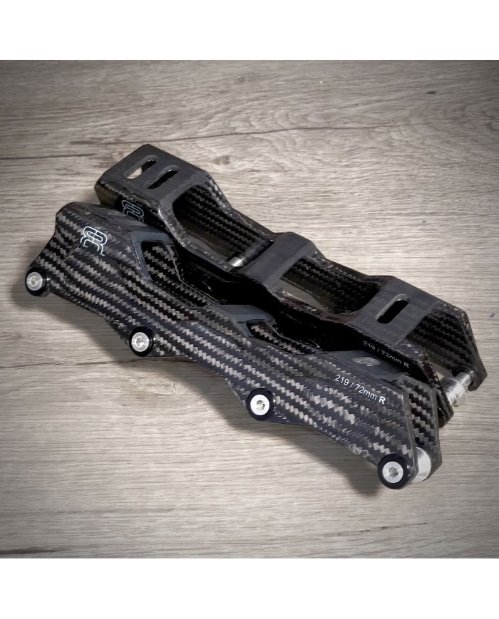 FR SKATES - CARBON FRAMES ROCKERED 219 - 231 - 243