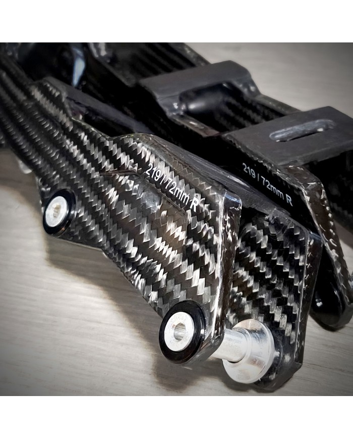 FR SKATES - CARBON FRAMES ROCKERED 219 - 231 - 243