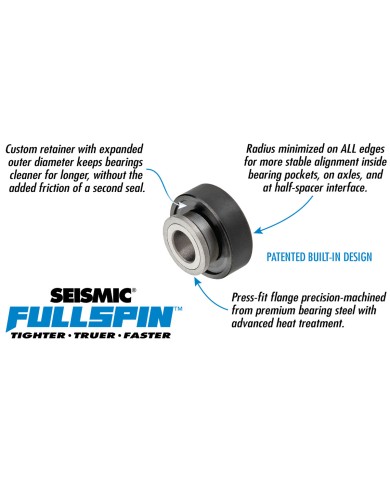 SEISMIC - FULLSPIN 6 BALLS STEEL XT BUILT-IN