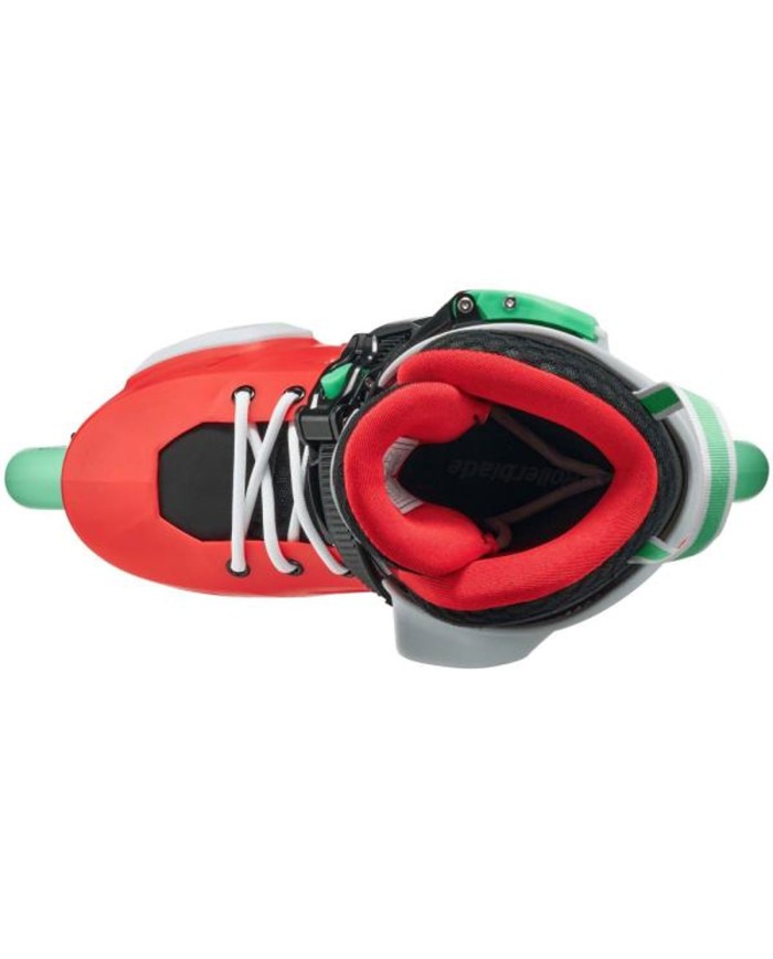 Rollerblade Apex rojo menta superior