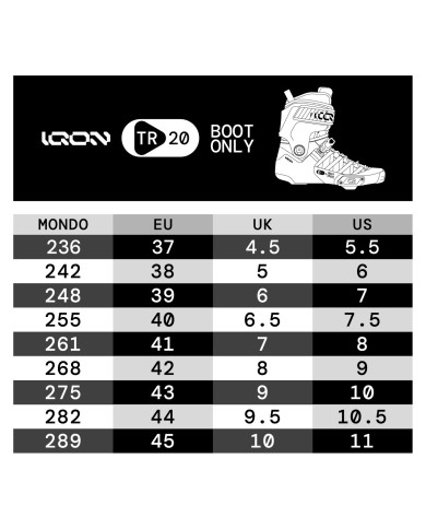 TR-20_SizeCHART