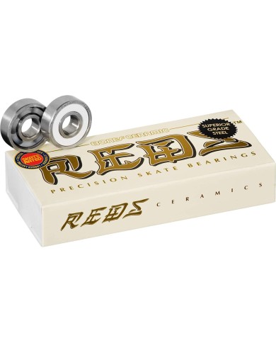 BONES Super REDS Ceramics Bearings Set 8 - 3 BONES Super REDS Ceramics Bearings Set 8 - 3