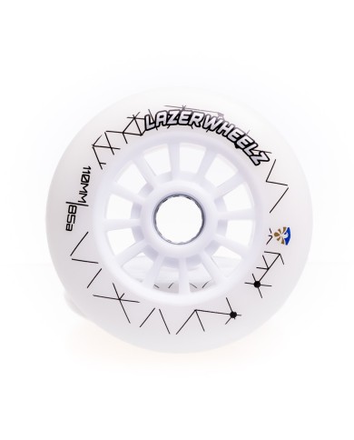 FLYING EAGLE - LAZERWHEELZ WHITE 110mm  88A - 3 FLYING EAGLE - LAZERWHEELZ WHITE 110mm  88A - 3