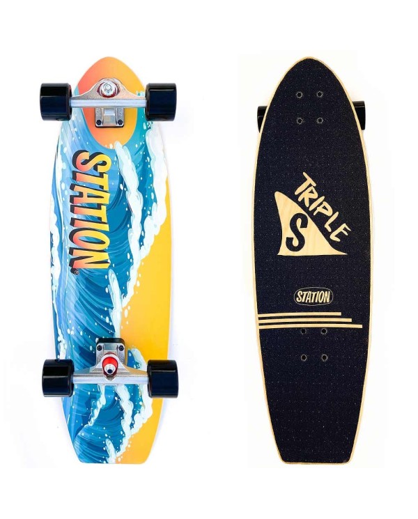 STATION - SURFSKATE  TRIPLE S VINTAGE WAVE - 1