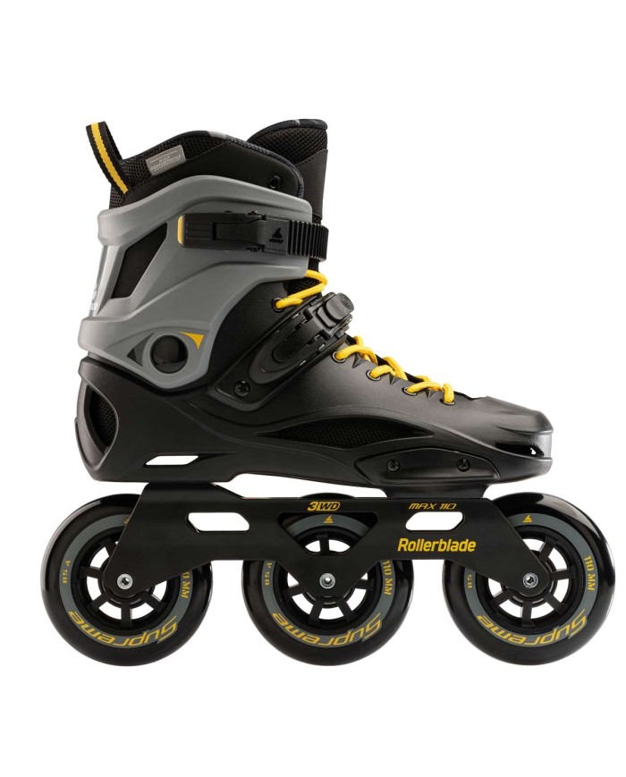 ROLLERBLADE - RB 110 3WD GREY YELLOW 2022 - 4